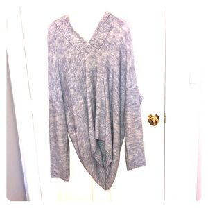 LOFT Light Blue Hooded sweater